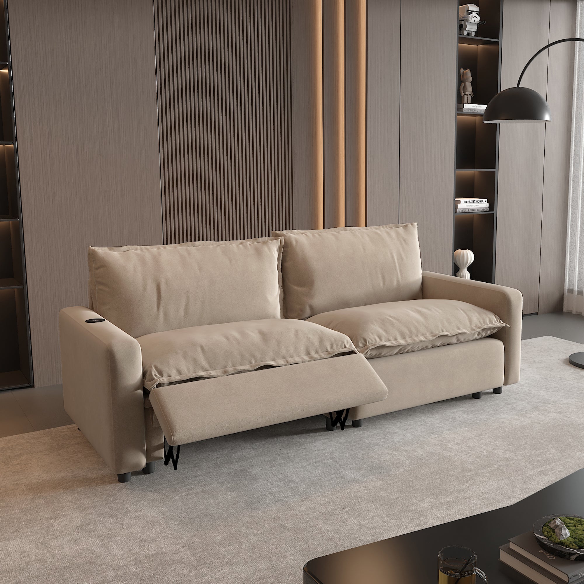 Power Recliner Sofa Couch Set, SF151