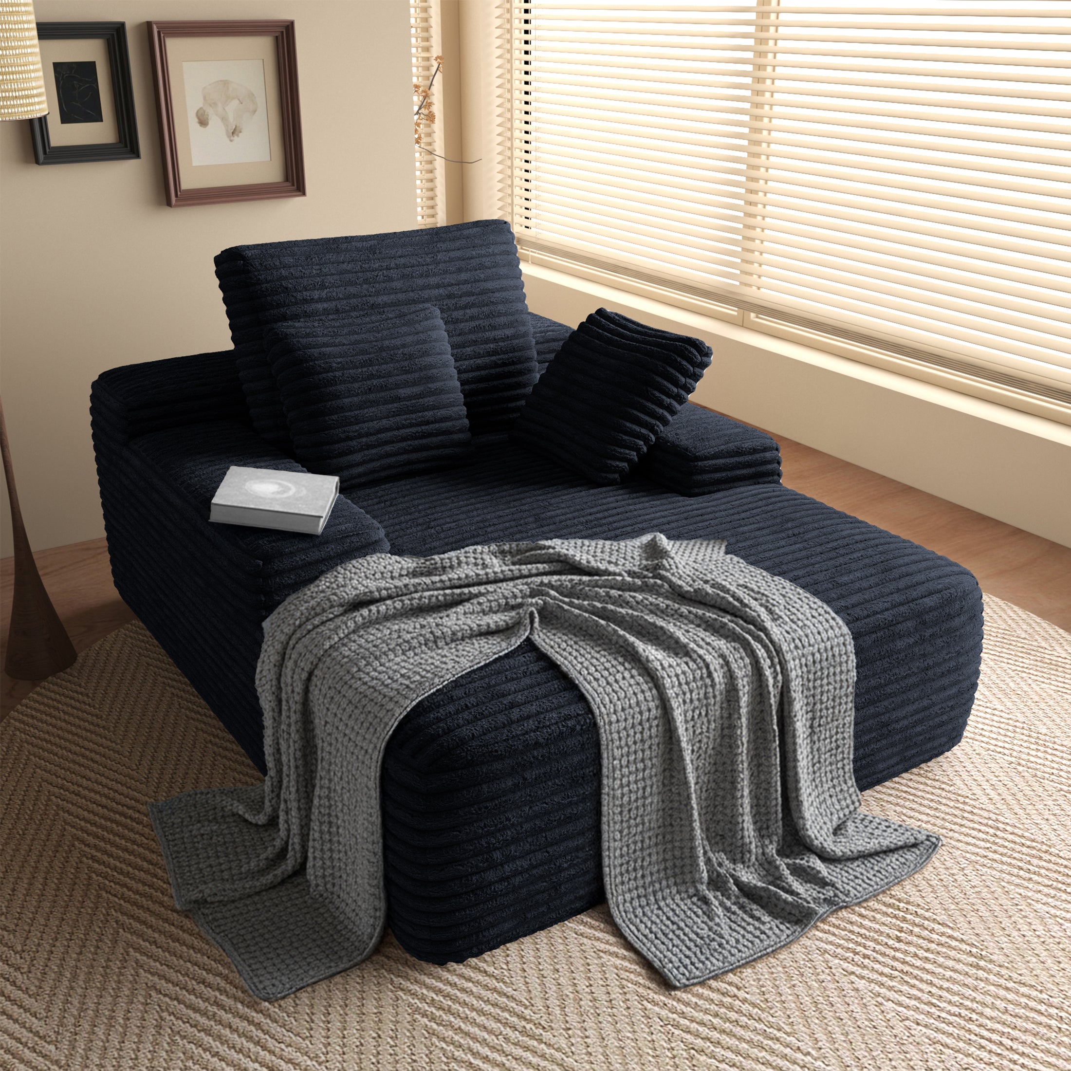 Modern Lazy Sofa Foam Couch Sectional Sofa Togo Sofa Floor Sofa, SF137