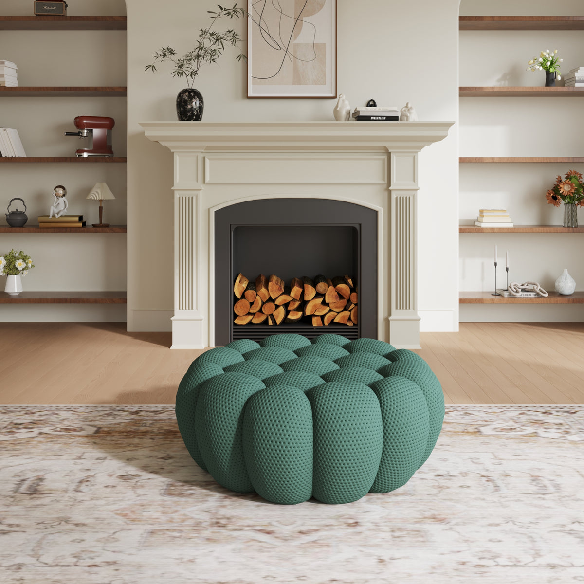 Bubble Couch Modern, Oversized Curved Couches, Lazy Floor Sofa, SF133